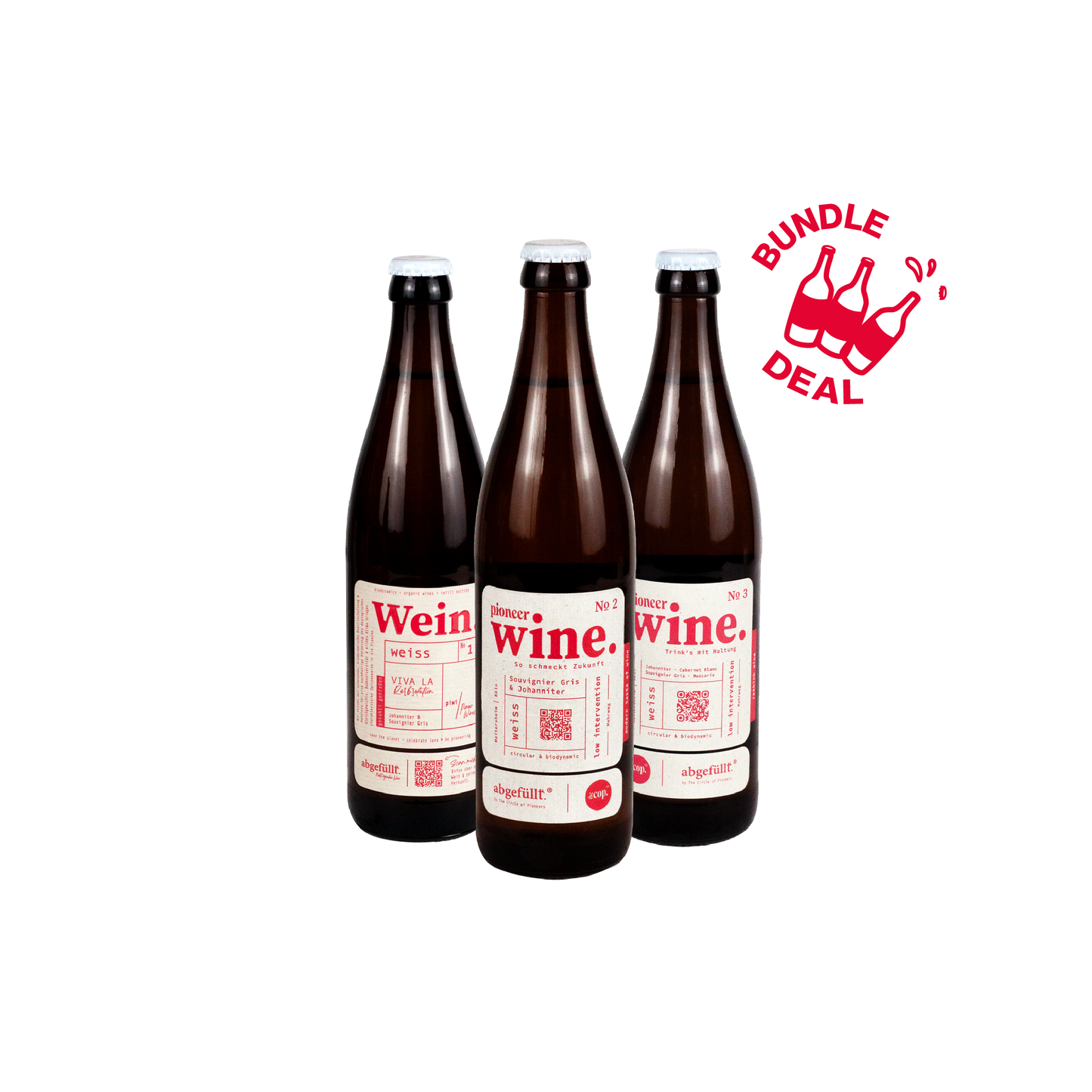 Weiss 3er Bundle - Alle Weissweine im Vergleich