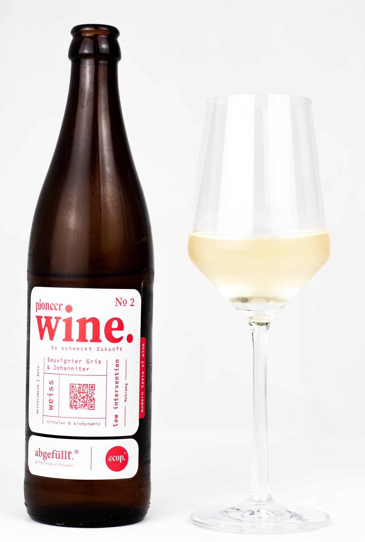 Weißwein Pioneerwine naturbelassen
