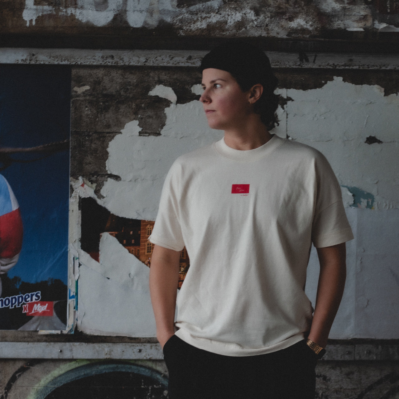 UNISEX SHIRT "BROKEN GLASS" #naturalraw